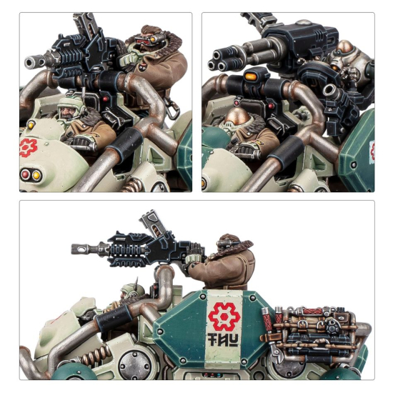 Warhammer 40k: Kapricus Defender / Kapricus Carrier – Leagues of Votann